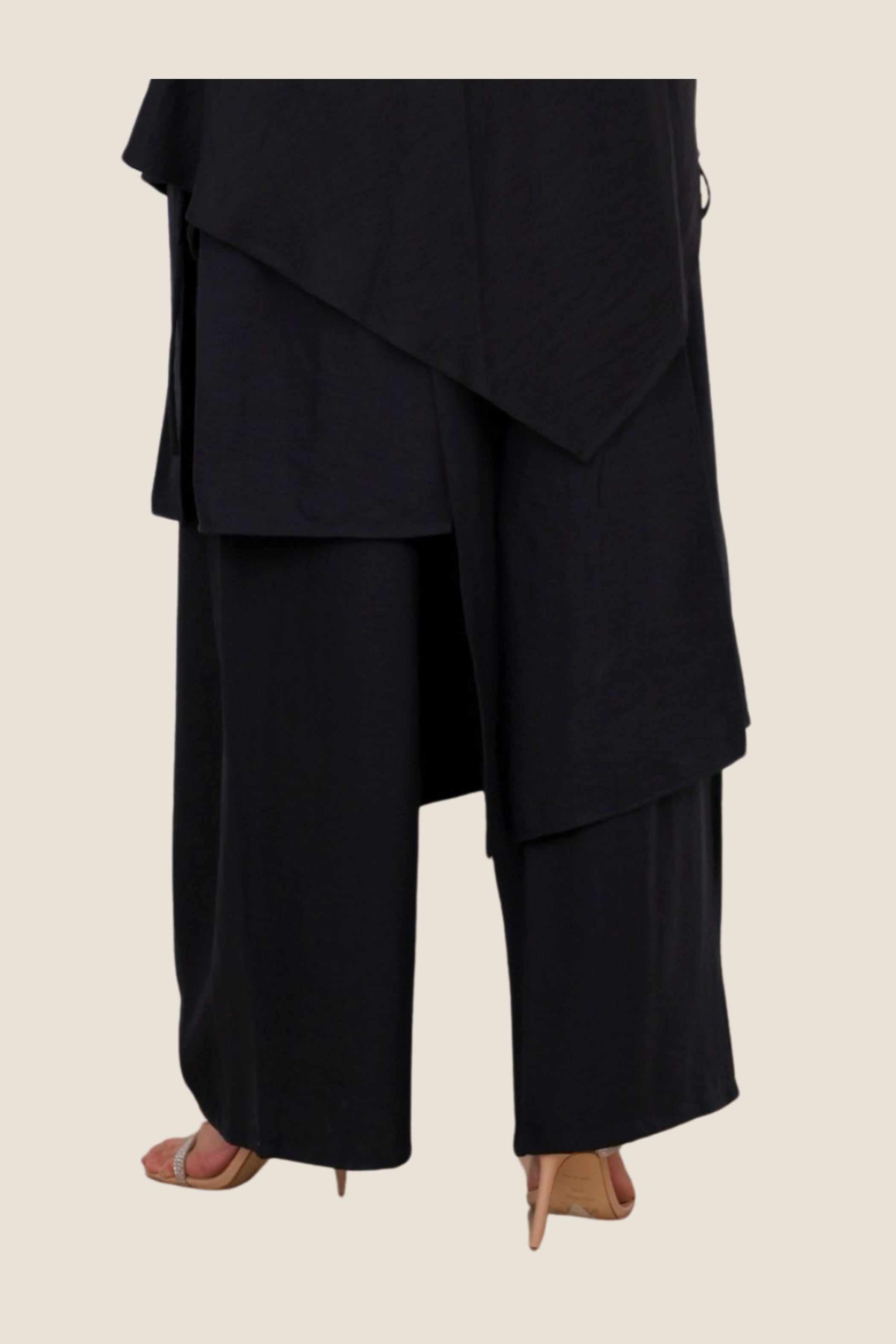 Haroof Palazzo Black