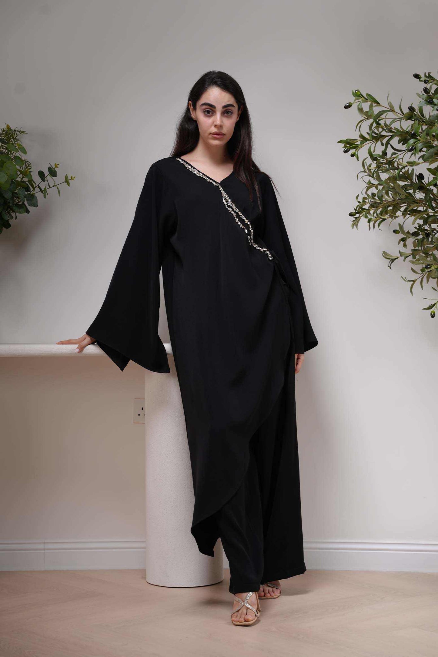 Radiance Wrap in Noir