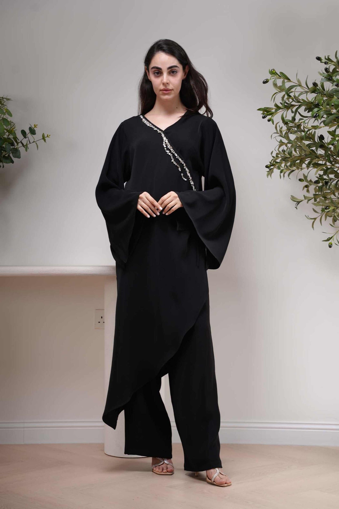 Radiance Wrap in Noir