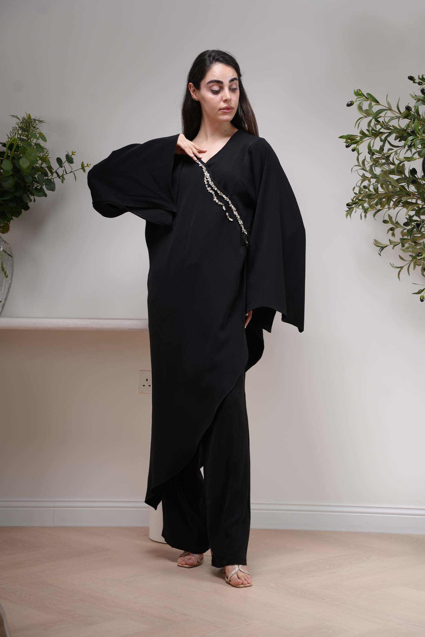 Radiance Wrap in Noir