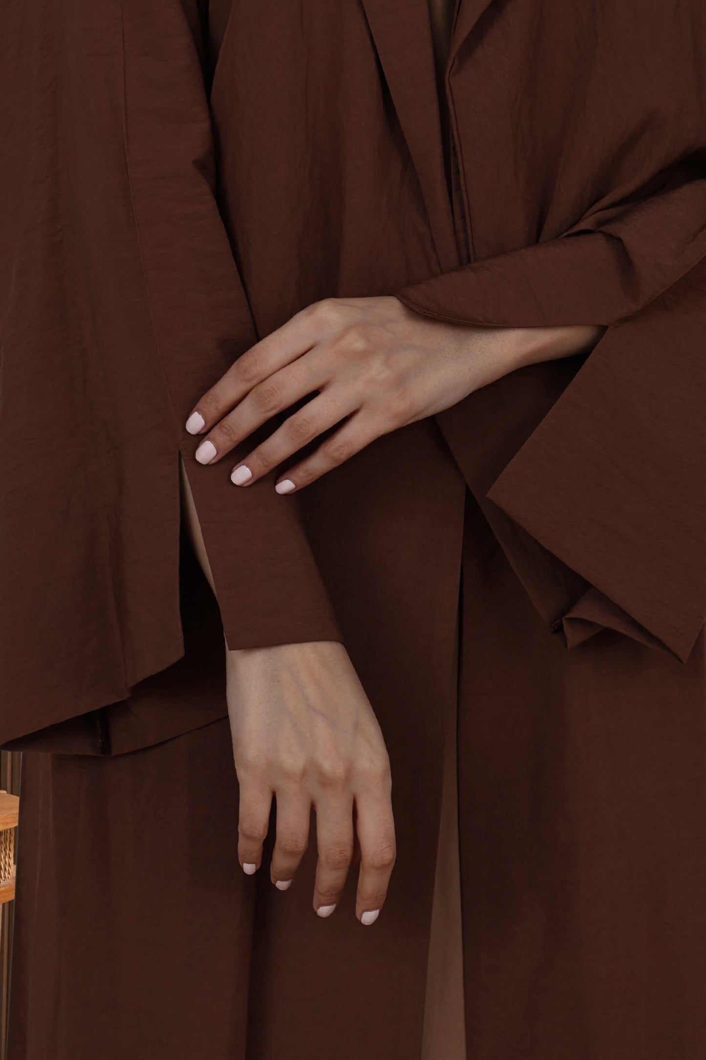 Trench Coat in Brown