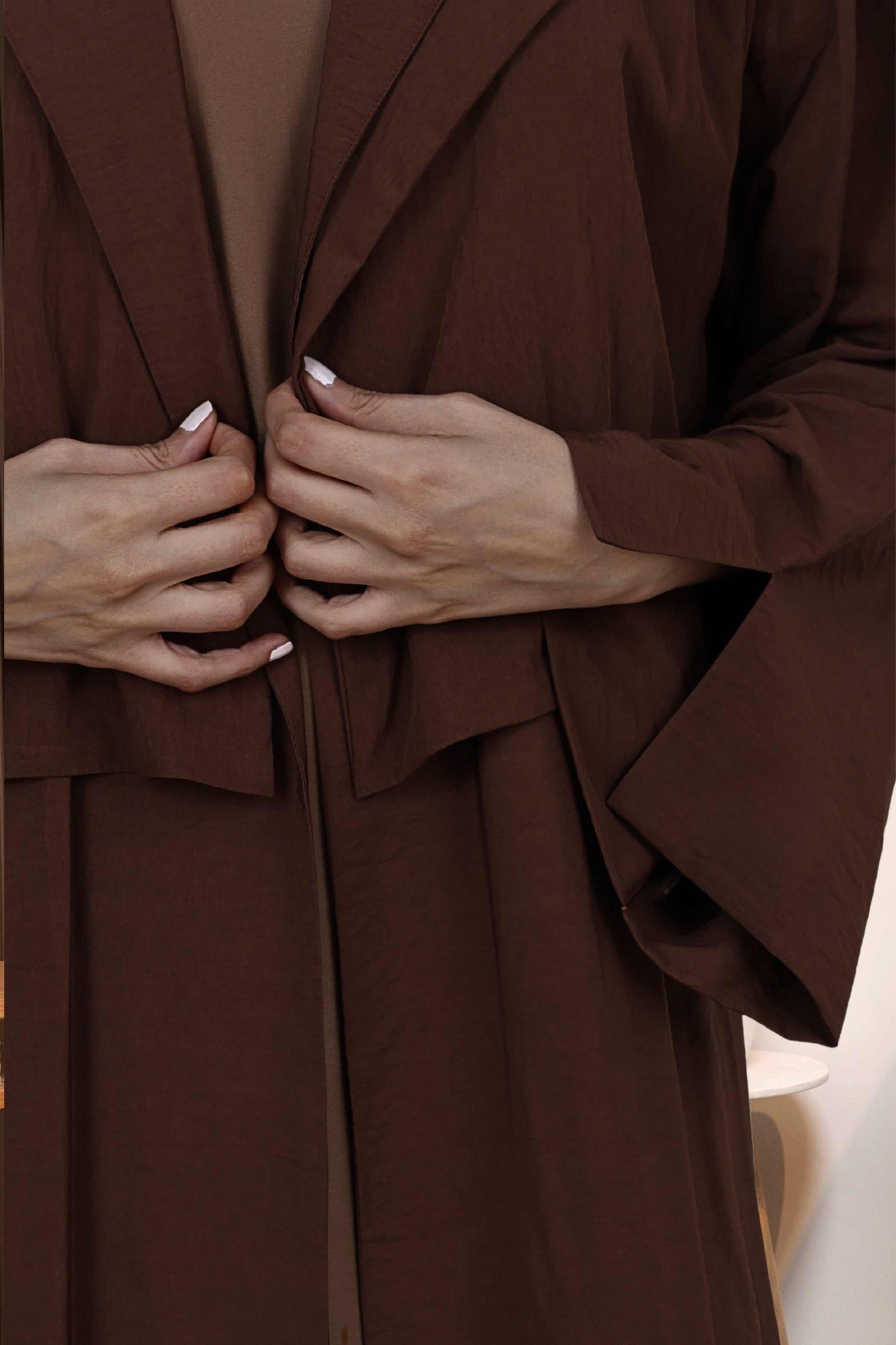 Trench Coat in Brown